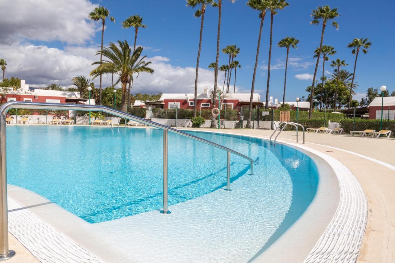 Bungalow deluxe Maspalomas jardín privado barbacoa Maspalomas (Gran Canaria) Exterior foto