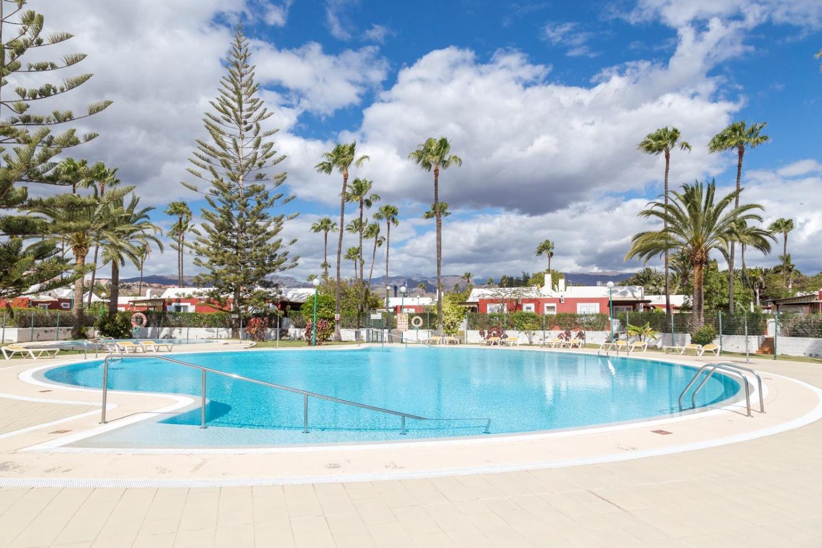 Bungalow deluxe Maspalomas jardín privado barbacoa Maspalomas (Gran Canaria) Exterior foto