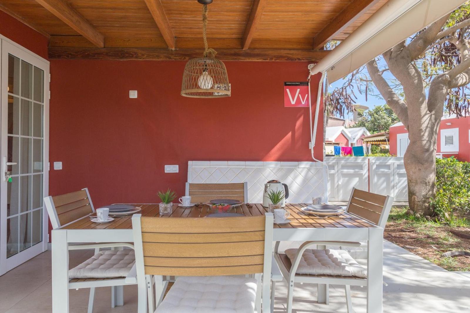 Bungalow deluxe Maspalomas jardín privado barbacoa Maspalomas (Gran Canaria) Exterior foto