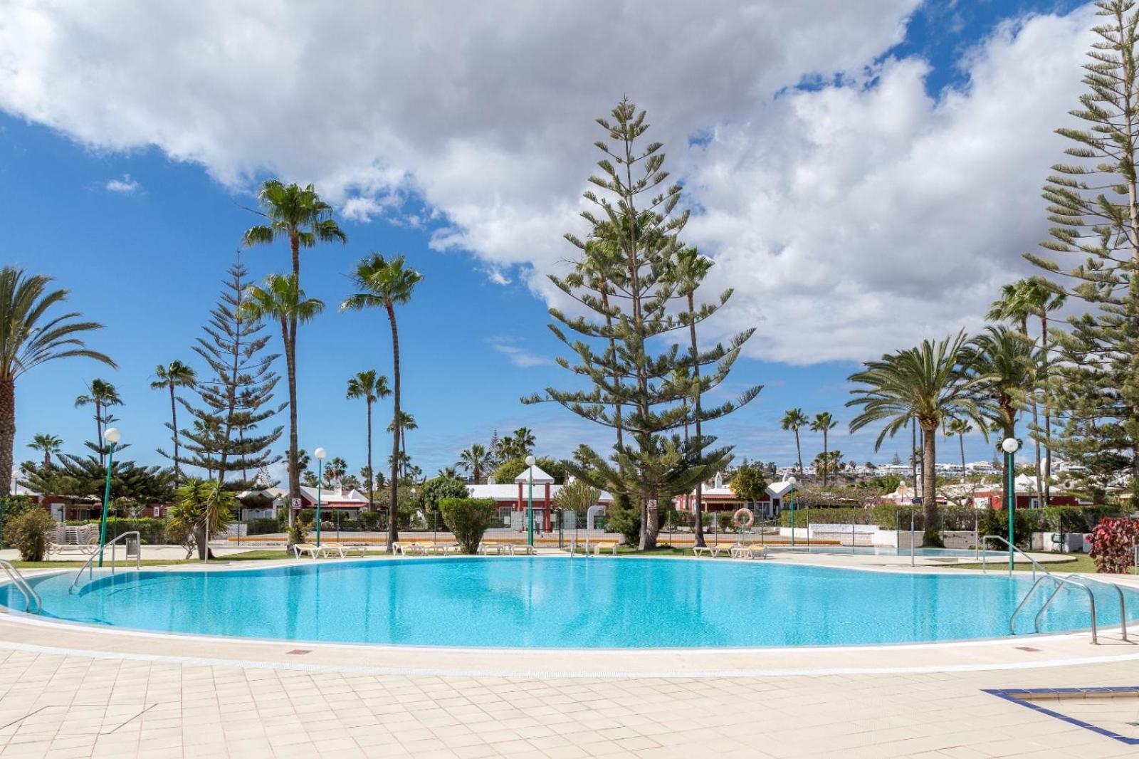 Bungalow deluxe Maspalomas jardín privado barbacoa Maspalomas (Gran Canaria) Exterior foto